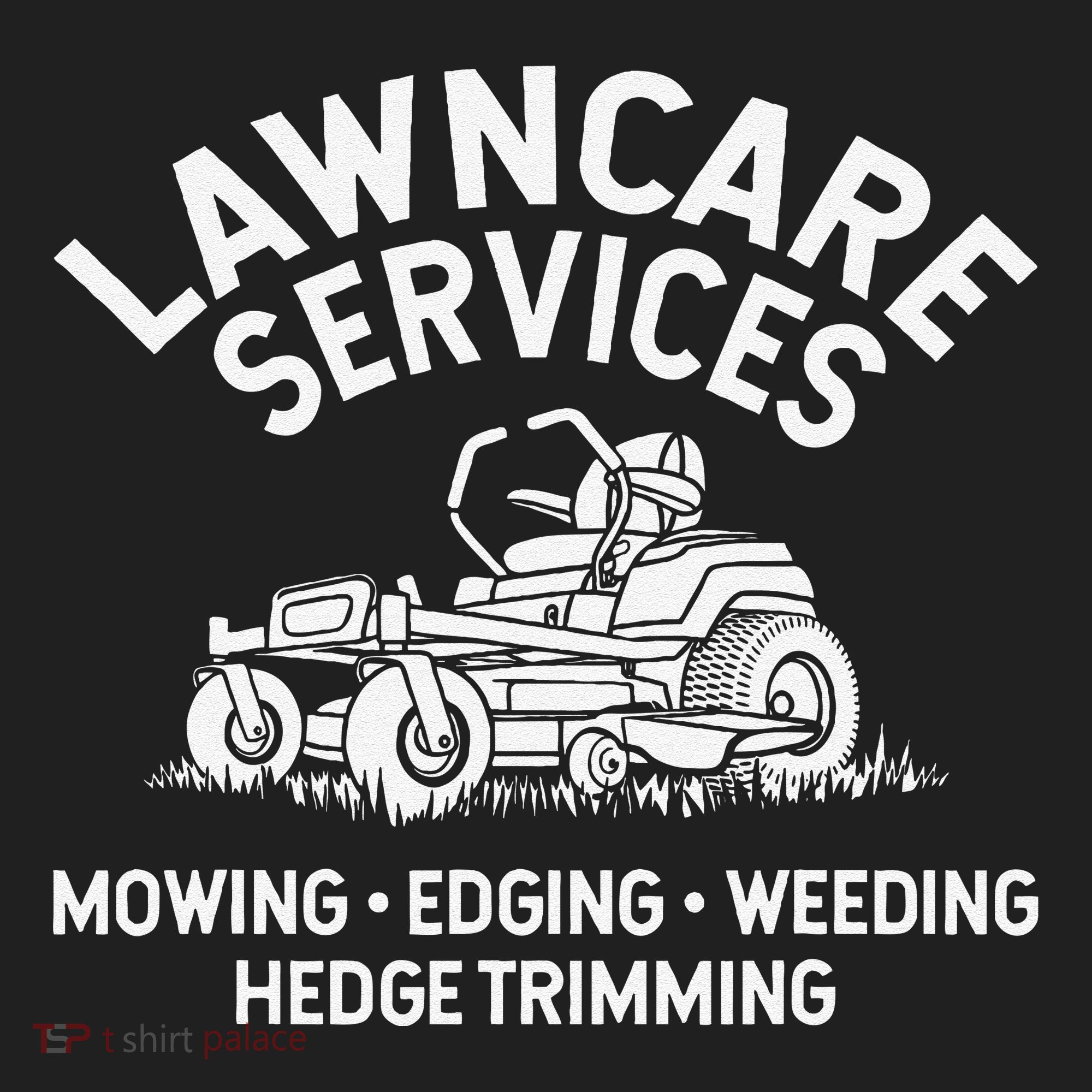 Lawn Care Services Zero Turn Mower Golf Towel