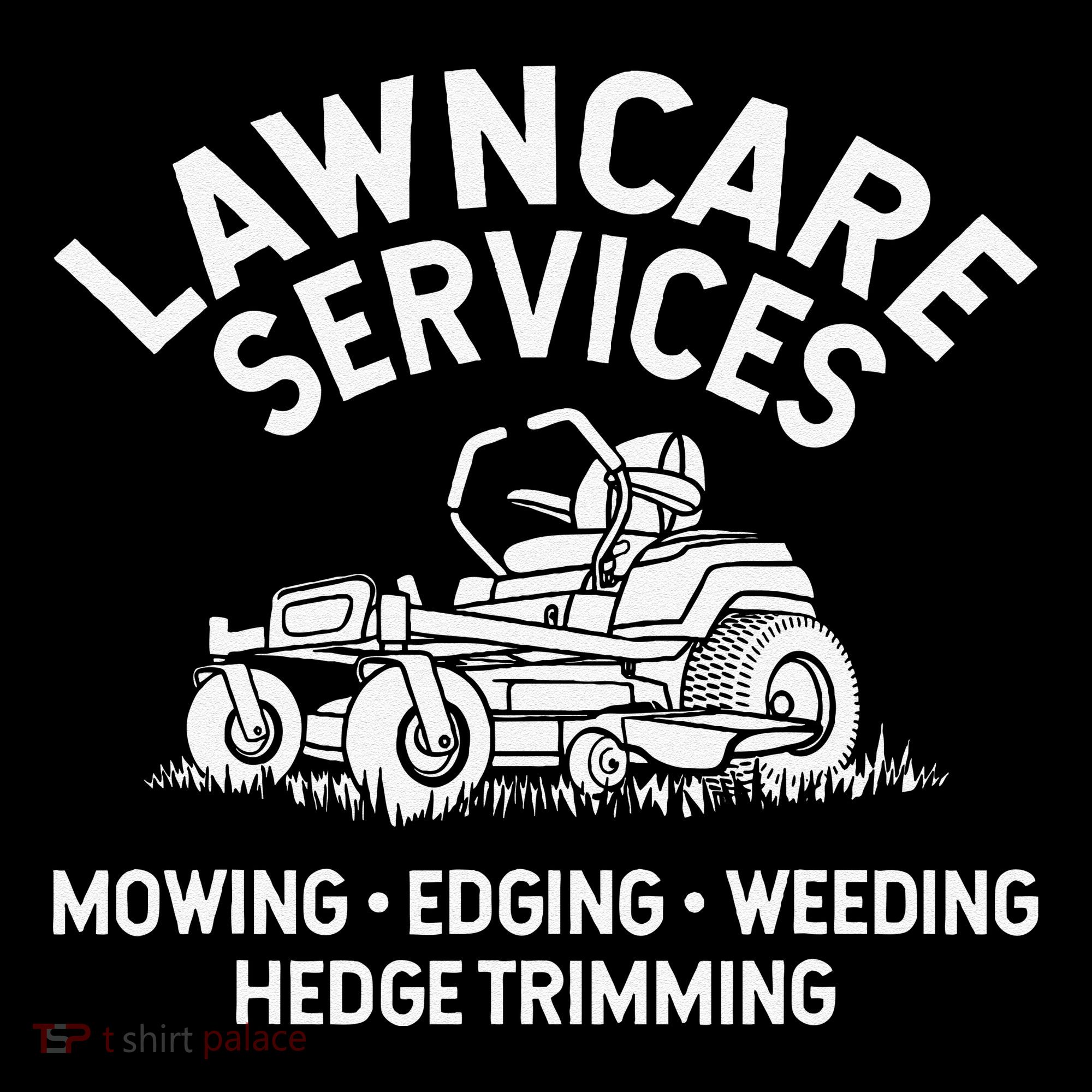 Lawn Care Services Zero Turn Mower Women's T-Shirt