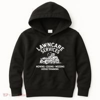 Lawn Care Services Zero Turn Mower Kids Hoodie thumb 0