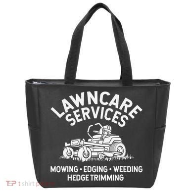 Lawn Care Services Zero Turn Mower Tote Bag