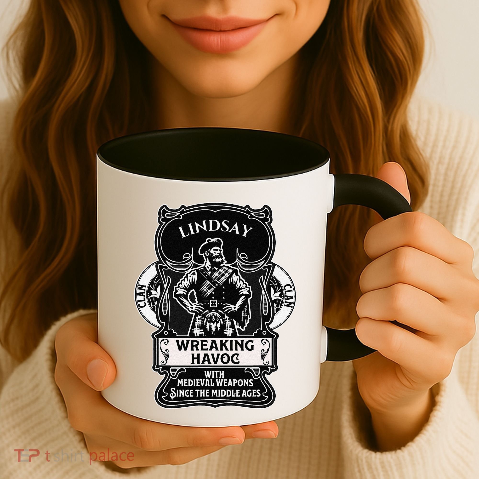 Lindsay Clan Scottish Havoc Gaelic Games Coffee Mug