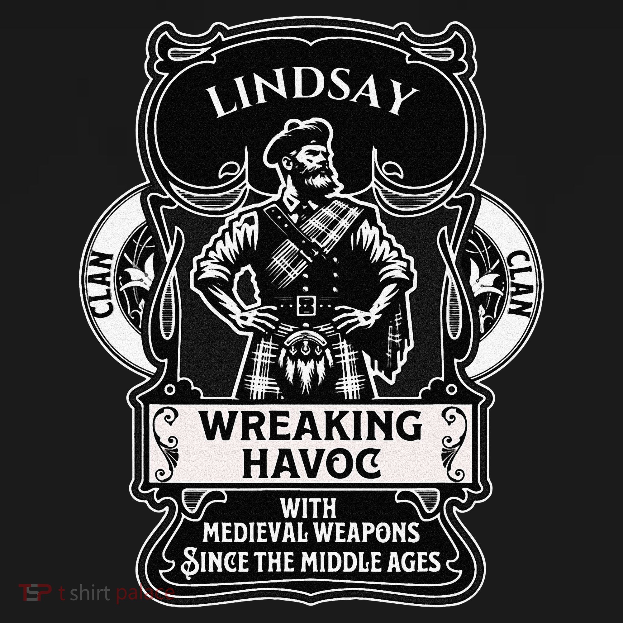 Lindsay Clan Scottish Havoc Gaelic Games Women's Tank Top