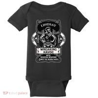 Lindsay Clan Scottish Havoc Gaelic Games Baby Bodysuit thumb 0