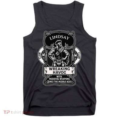 Lindsay Clan Scottish Havoc Gaelic Games Tank Top