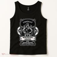 Lindsay Clan Scottish Havoc Gaelic Games Tank Top thumb 2