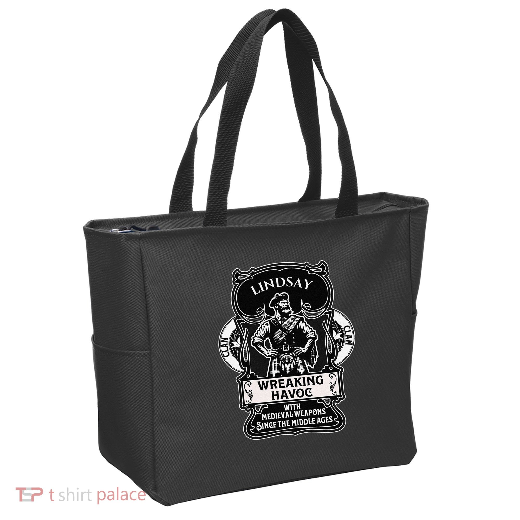 Lindsay Clan Scottish Havoc Gaelic Games Tote Bag