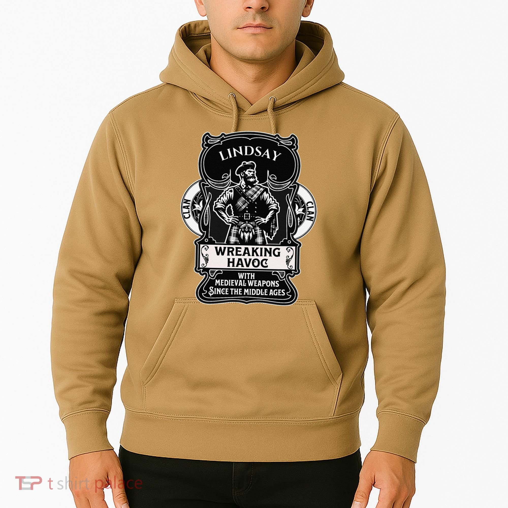 Lindsay Clan Scottish Havoc Gaelic Games Hoodie