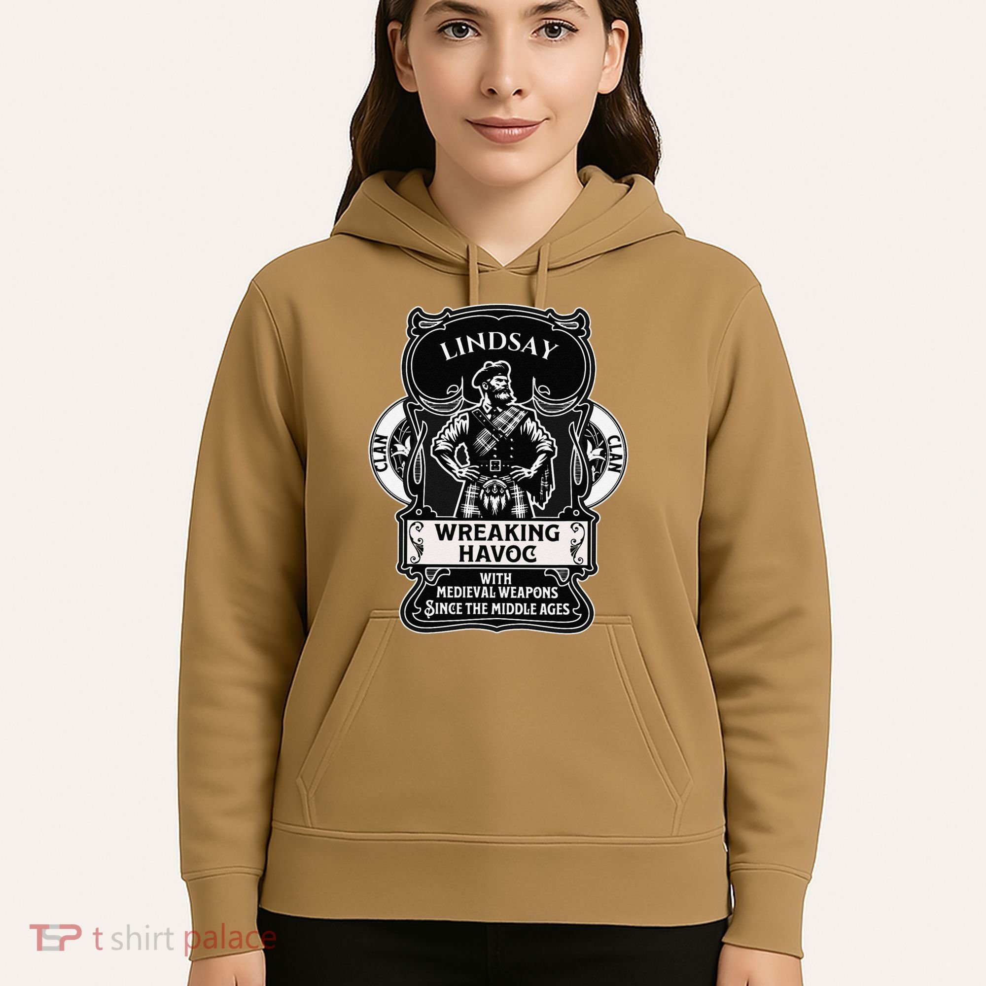 Lindsay Clan Scottish Havoc Gaelic Games Hoodie