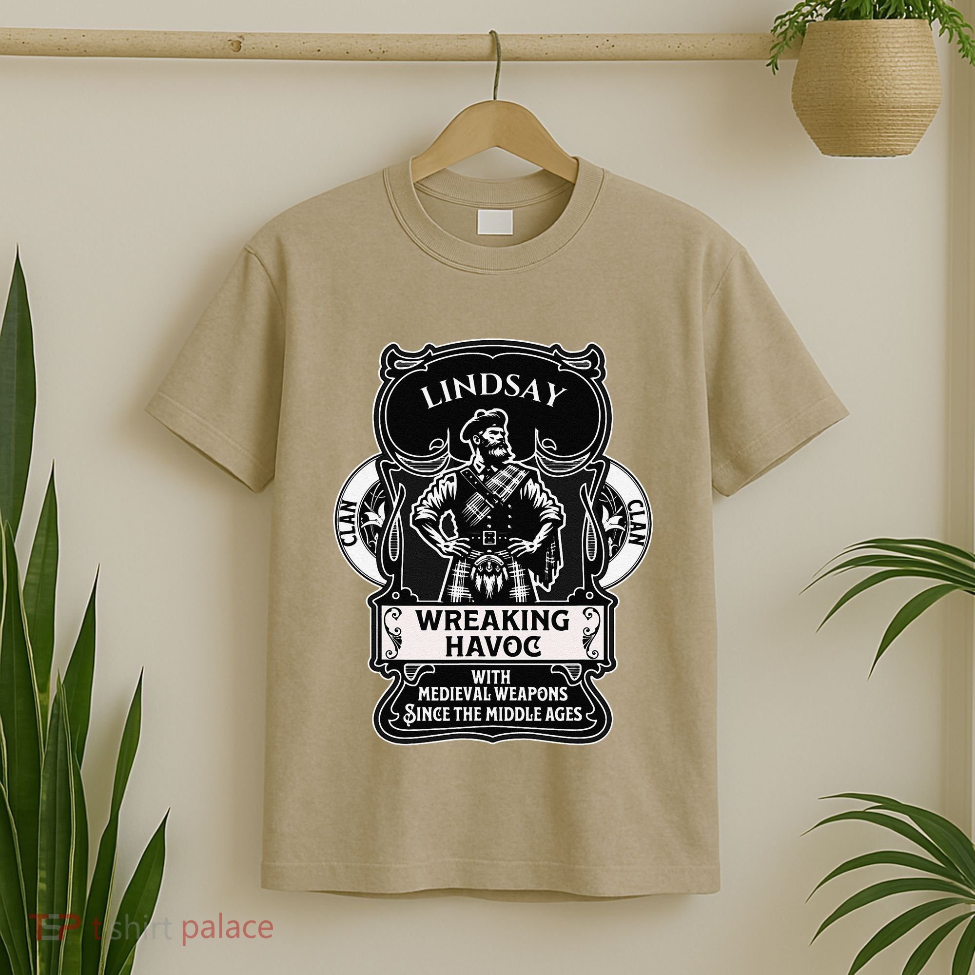 Lindsay Clan Scottish Havoc Gaelic Games T-Shirt