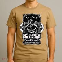 Lindsay Clan Scottish Havoc Gaelic Games T-Shirt thumb 3