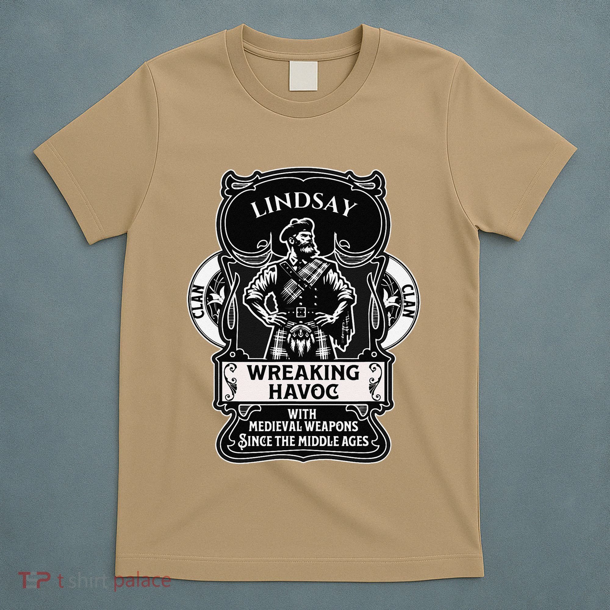 Lindsay Clan Scottish Havoc Gaelic Games T-Shirt
