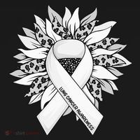 Lung Cancer Sunflower Lung Cancer Awareness Women's Hoodie thumb 2