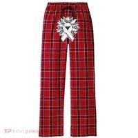 Lung Cancer Sunflower Lung Cancer Awareness Women's Flannel Plaid Pajama Pants thumb 0