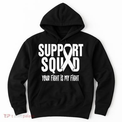 Lung Cancer Support Squad Lung Cancer Awareness Hoodie