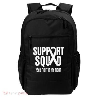 Lung Cancer Support Squad Lung Cancer Awareness Backpack