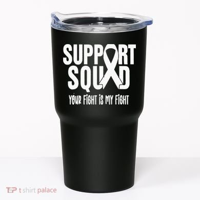 Lung Cancer Support Squad Lung Cancer Awareness Tumbler