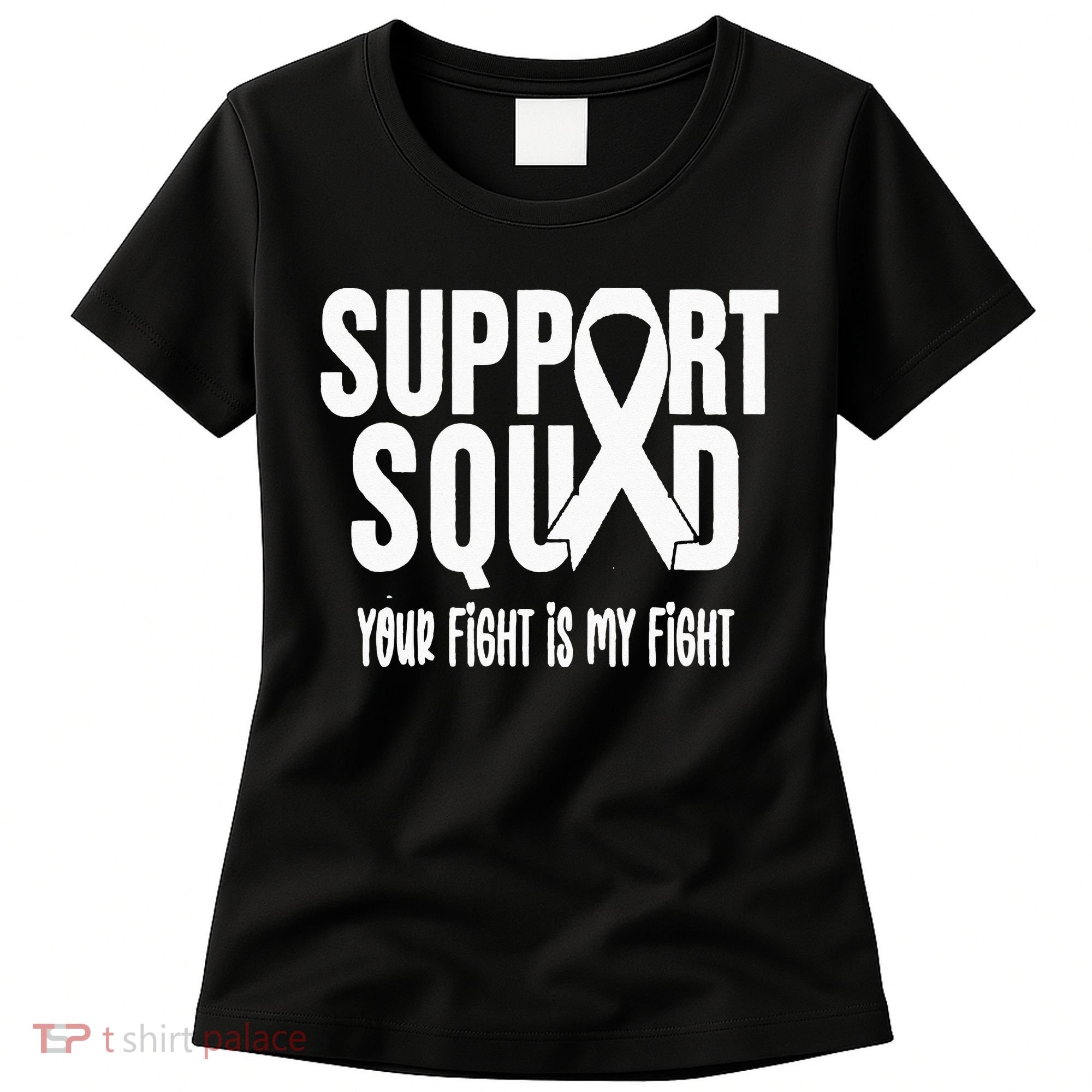 Lung Cancer Support Squad Lung Cancer Awareness Women's T-Shirt