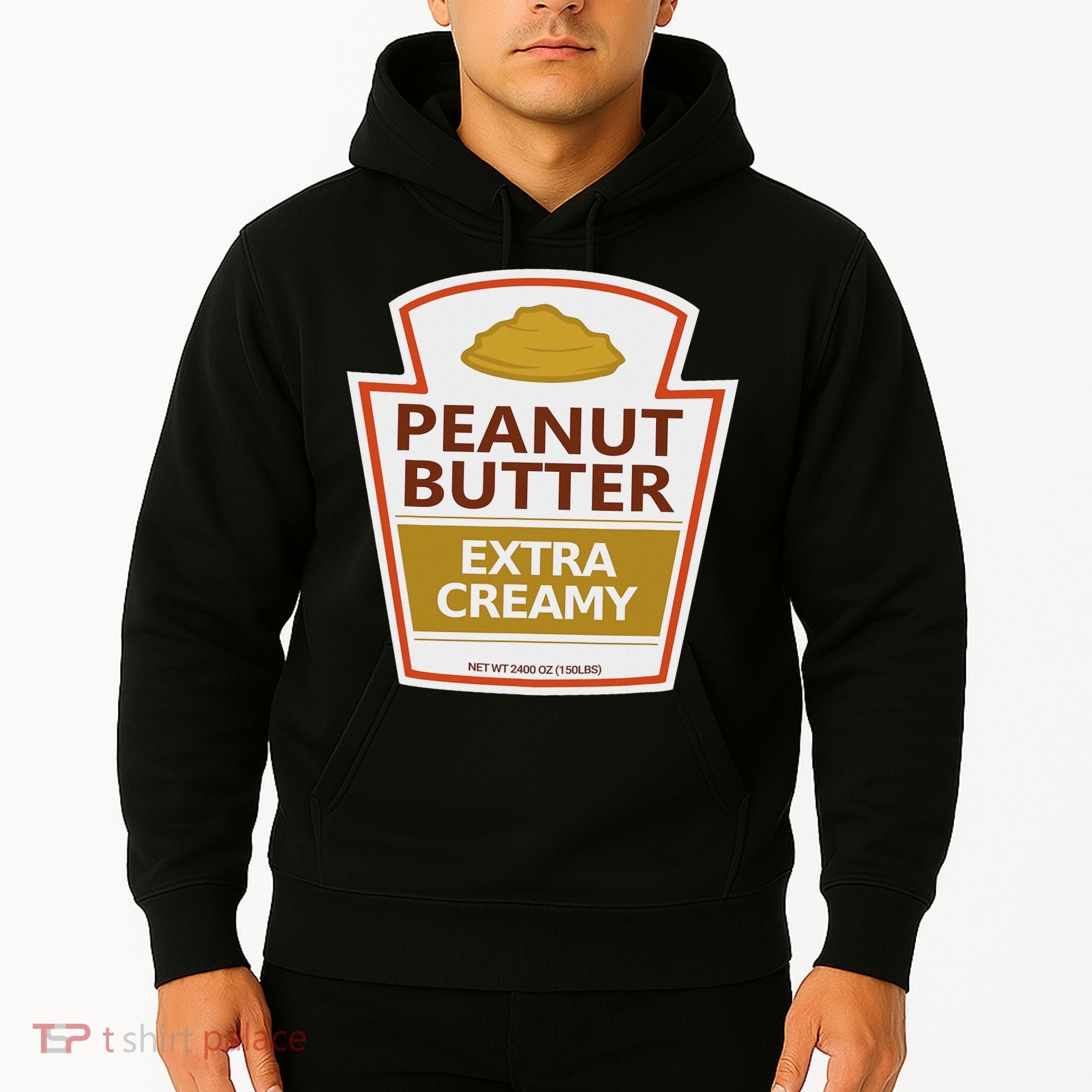 Lazy Costume S Peanut Butter Extra Creamy For Halloween Hoodie