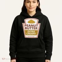 Lazy Costume S Peanut Butter Extra Creamy For Halloween Hoodie thumb 5