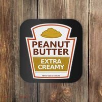 Lazy Costume S Peanut Butter Extra Creamy For Halloween Coaster thumb 0
