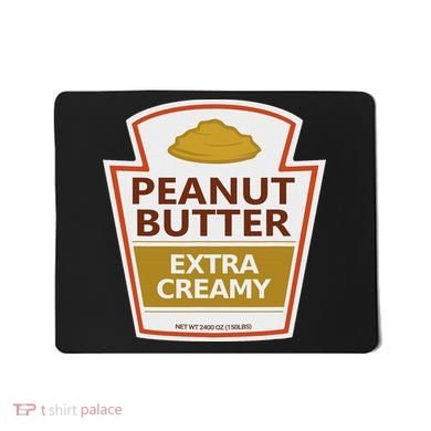 Lazy Costume S Peanut Butter Extra Creamy For Halloween Mousepad
