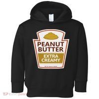 Lazy Costume S Peanut Butter Extra Creamy For Halloween Toddler Hoodie thumb 0