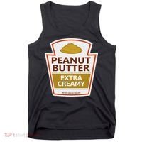 Lazy Costume S Peanut Butter Extra Creamy For Halloween Tank Top thumb 0