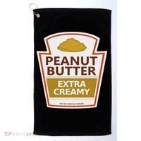 Lazy Costume S Peanut Butter Extra Creamy For Halloween Golf Towel thumb 0