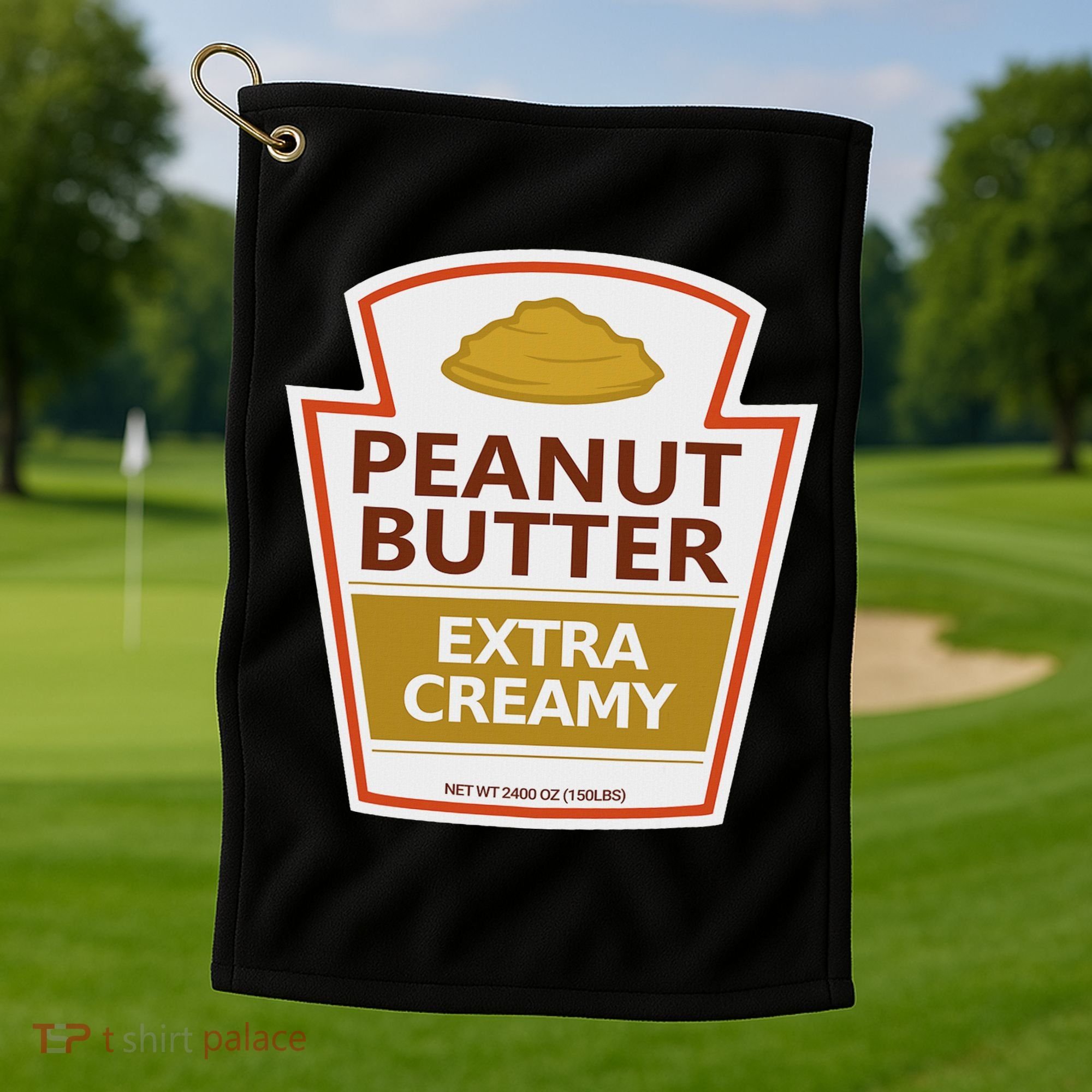 Lazy Costume S Peanut Butter Extra Creamy For Halloween Golf Towel