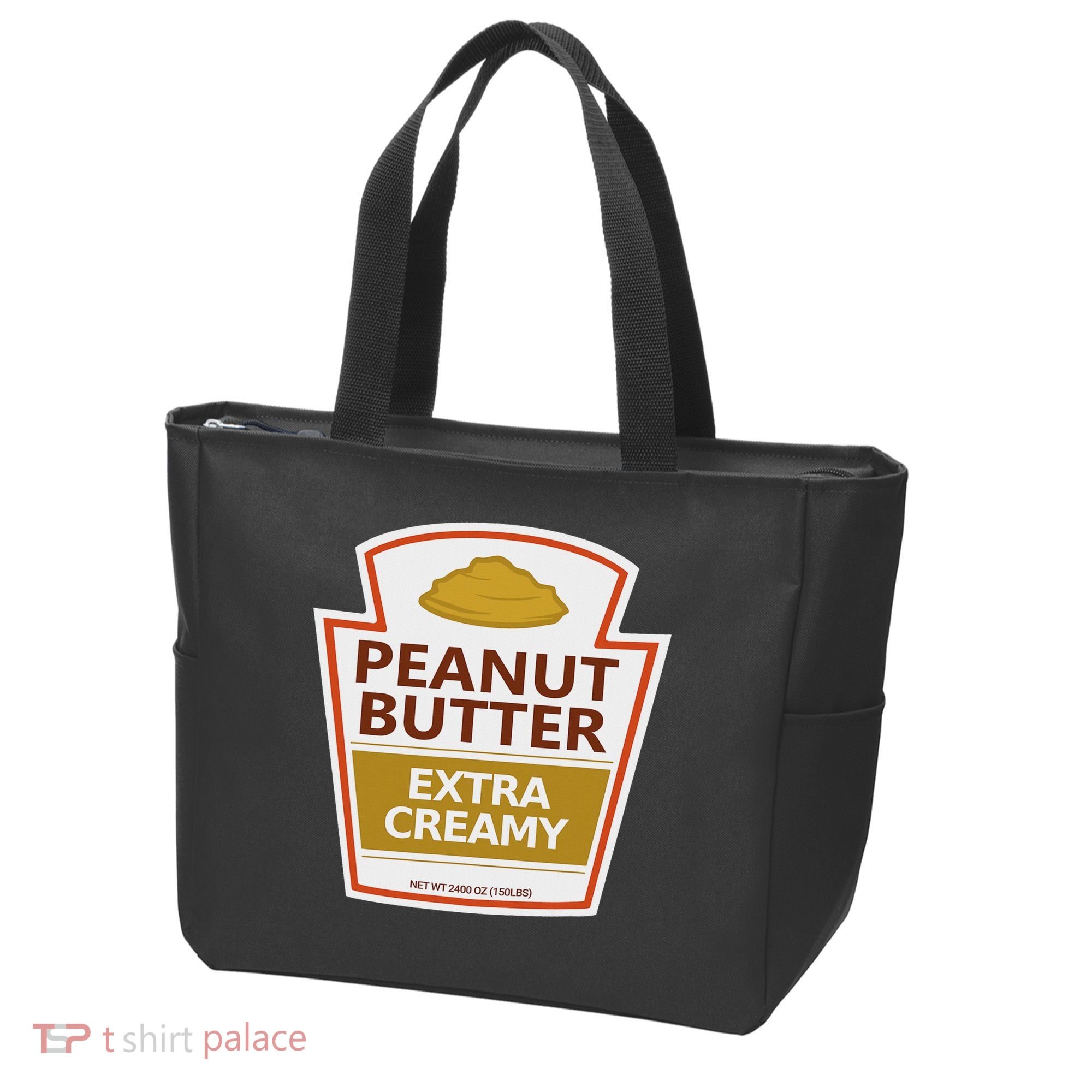 Lazy Costume S Peanut Butter Extra Creamy For Halloween Tote Bag