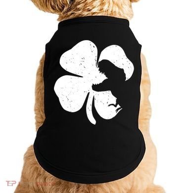 Lucky Clover St Patrick's Dinosaur Doggie Tank