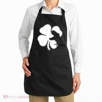 Lucky Clover St Patrick's Dinosaur Apron thumb 2