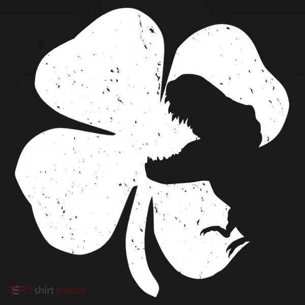 Lucky Clover St Patrick's Dinosaur Bucket Hat