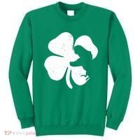 Lucky Clover St Patrick's Dinosaur Sweatshirt thumb 0