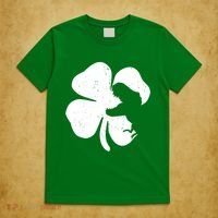 Lucky Clover St Patrick's Dinosaur T-Shirt thumb 5