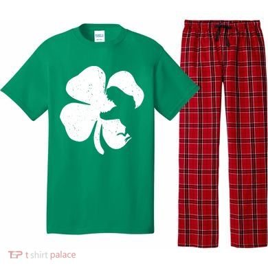 Lucky Clover St Patrick's Dinosaur Pajama Set