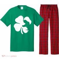 Lucky Clover St Patrick's Dinosaur Pajama Set thumb 0