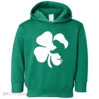 Lucky Clover St Patrick's Dinosaur Toddler Hoodie thumb 0