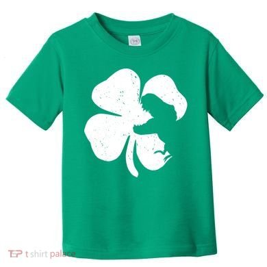 Lucky Clover St Patrick's Dinosaur Toddler T-Shirt