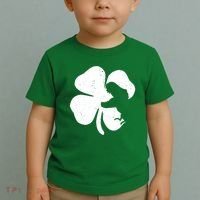 Lucky Clover St Patrick's Dinosaur Toddler T-Shirt thumb 2