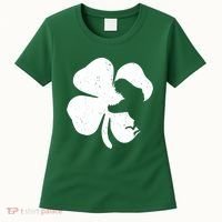Lucky Clover St Patrick's Dinosaur Women's T-Shirt thumb 0