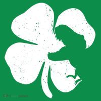 Lucky Clover St Patrick's Dinosaur Kids T-Shirt thumb 4