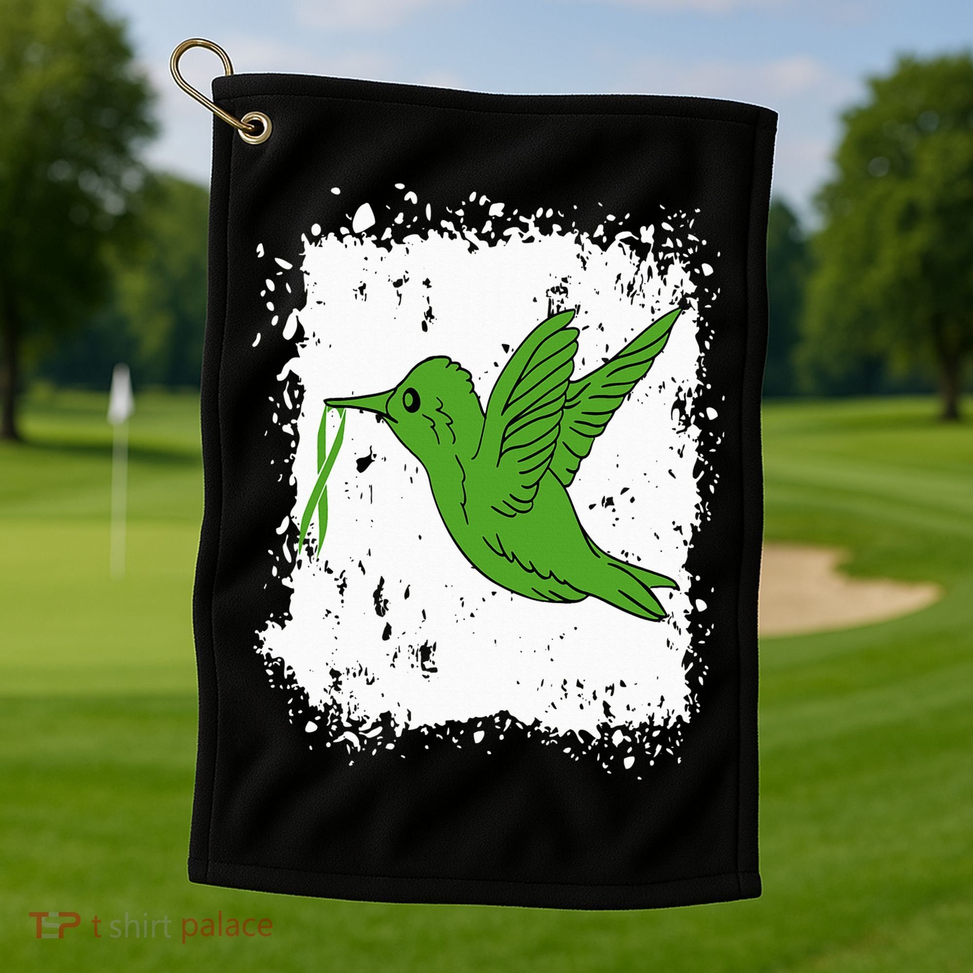 Liver Cancer Support Squad Liver Cancer Awareness Golf Towel