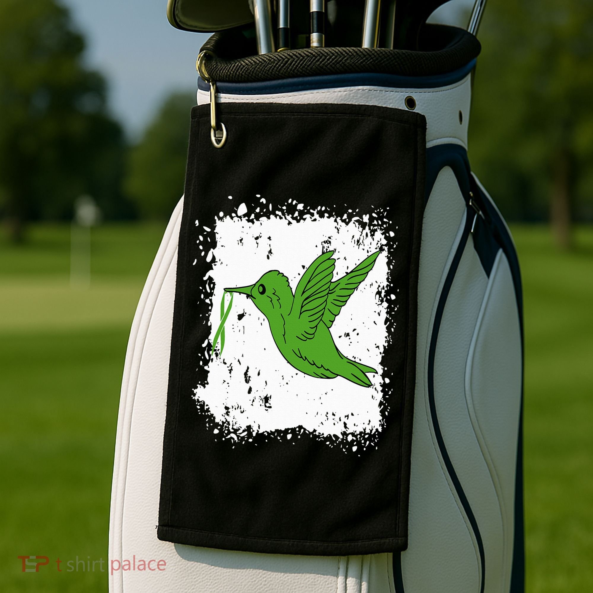 Liver Cancer Support Squad Liver Cancer Awareness Golf Towel