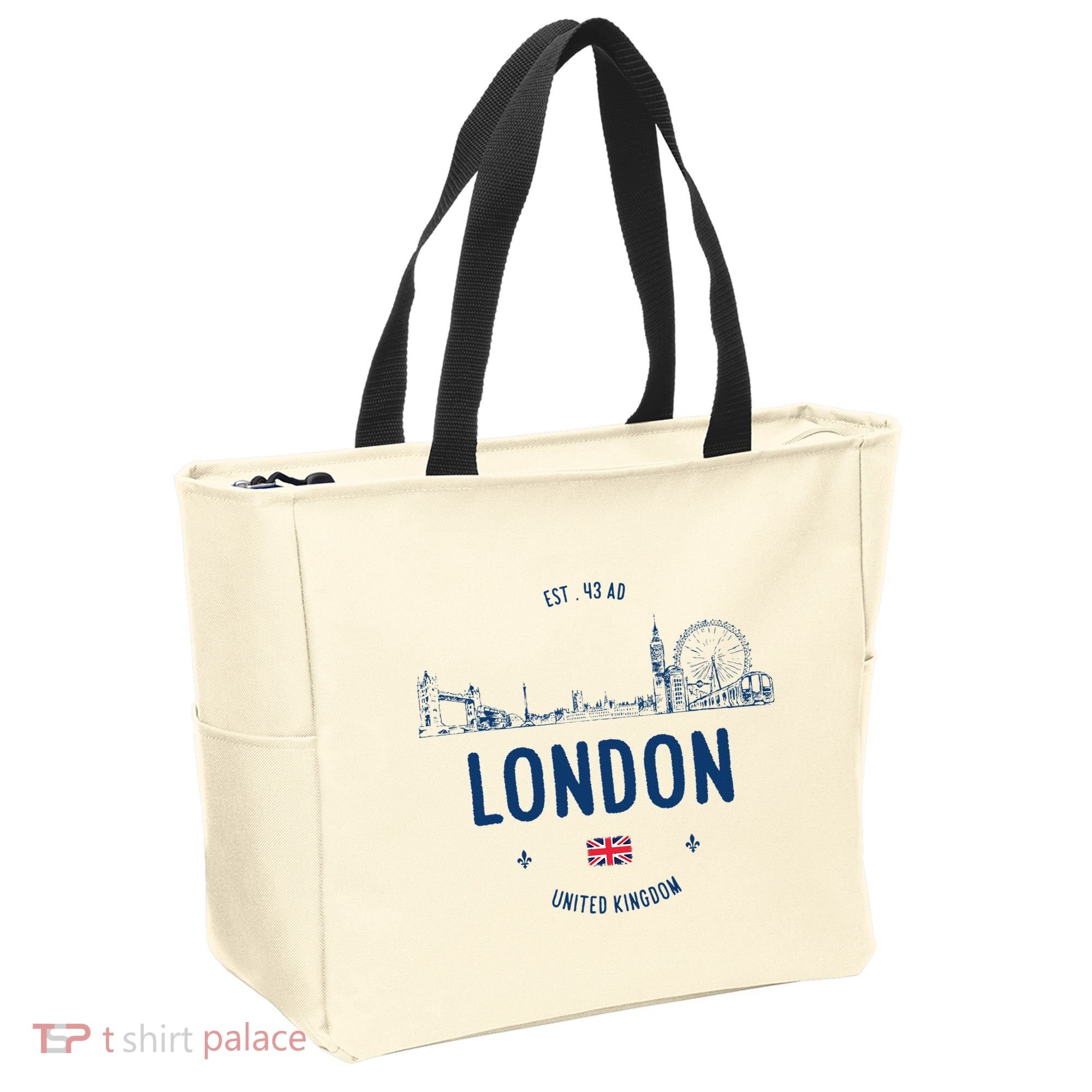 London City Travel Tote Bag