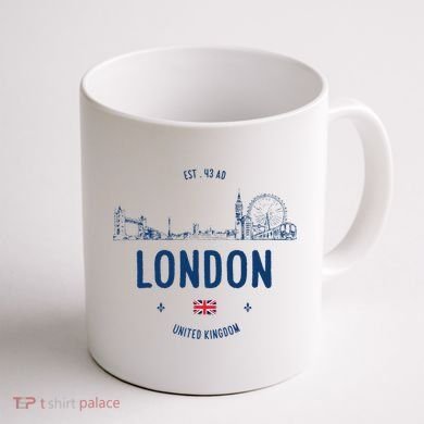 London City Travel Coffee Mug back