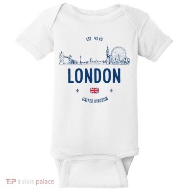 London City Travel Baby Bodysuit