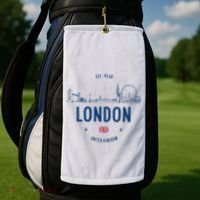 London City Travel Golf Towel thumb 2