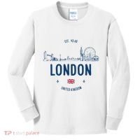 London City Travel Kids Long Sleeve Shirt thumb 0