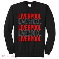 Liverpool City Tourist Souvenir Gift Uk England Sweatshirt thumb 0